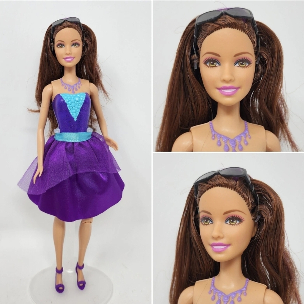 Mattel Barbie Spy Squad Teresa Secret Agent Doll Brunette Transforming Cutie